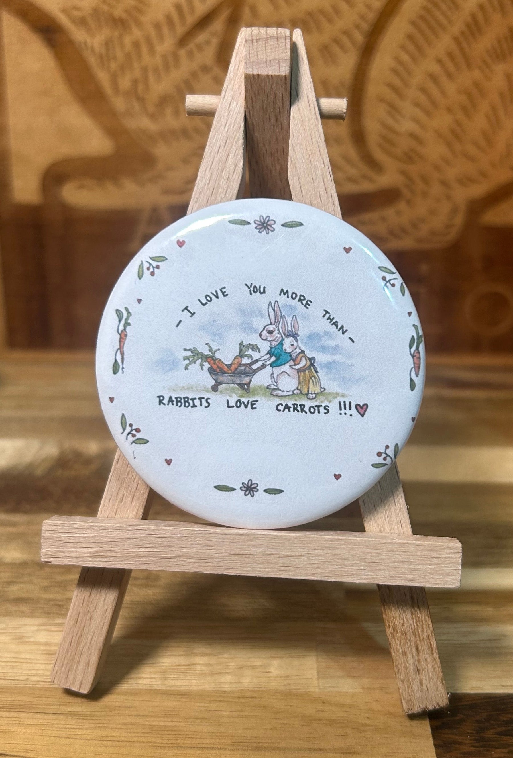 Large Button Pins