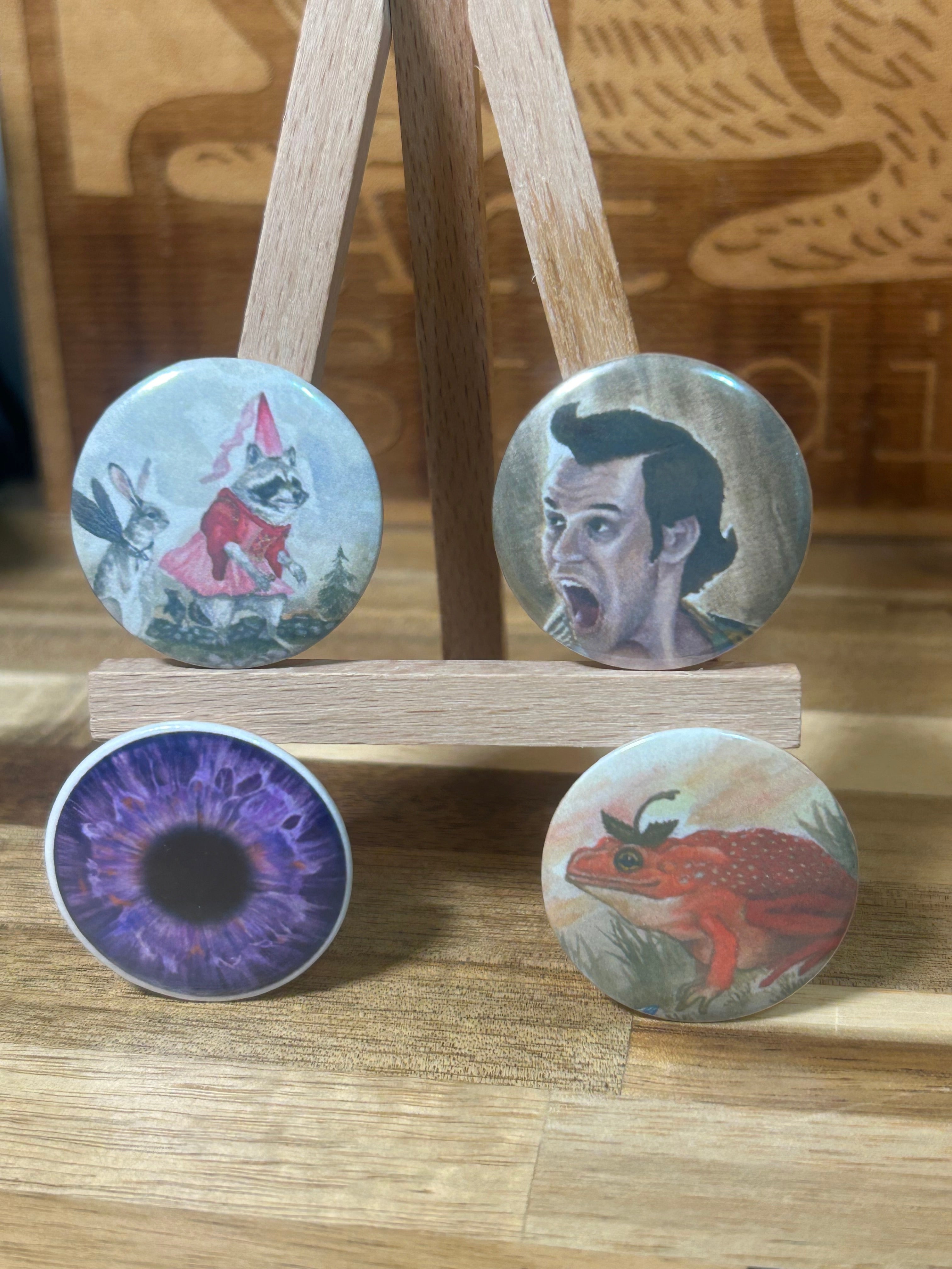 Small Button Pins