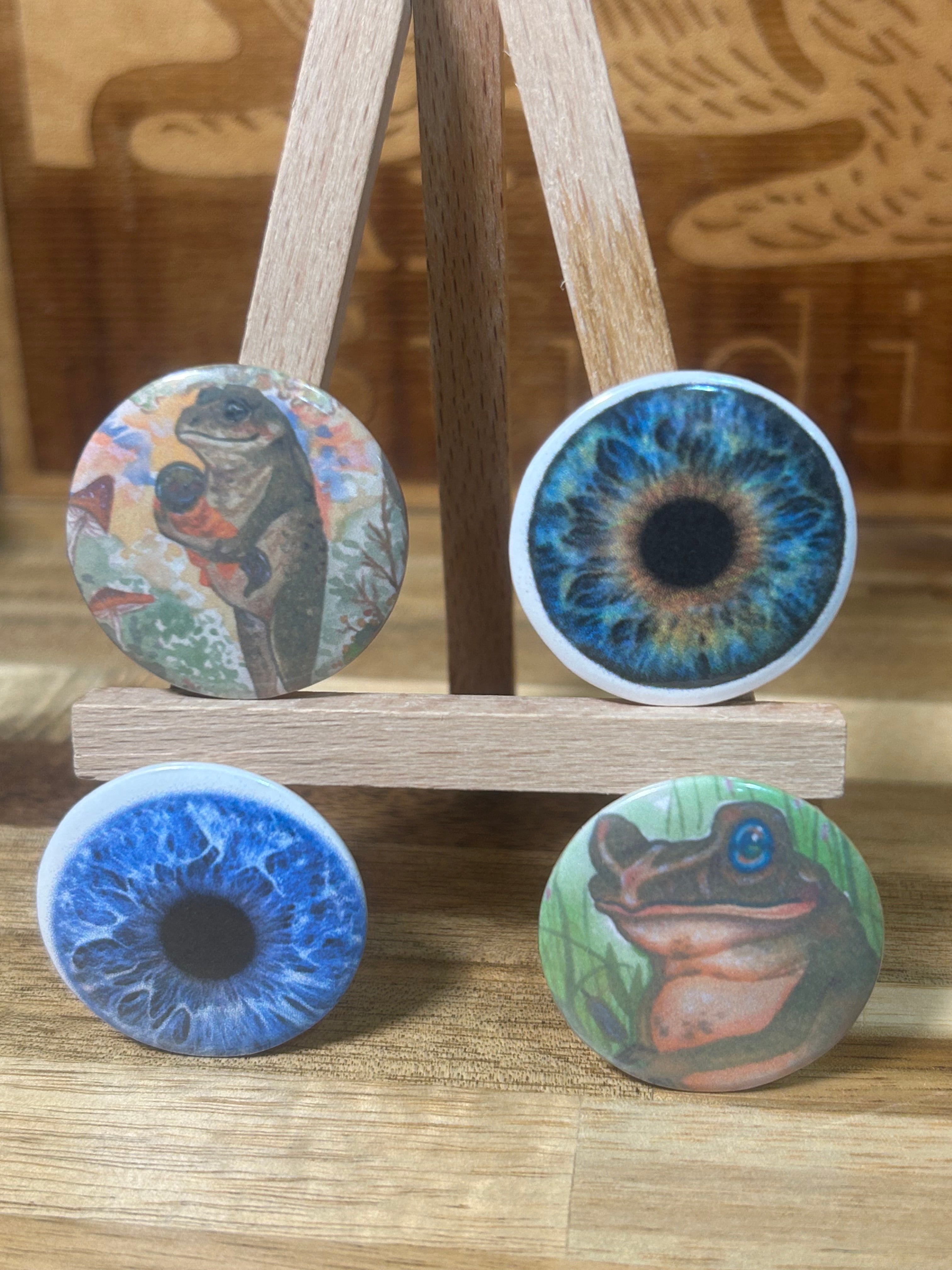 Small Button Pins