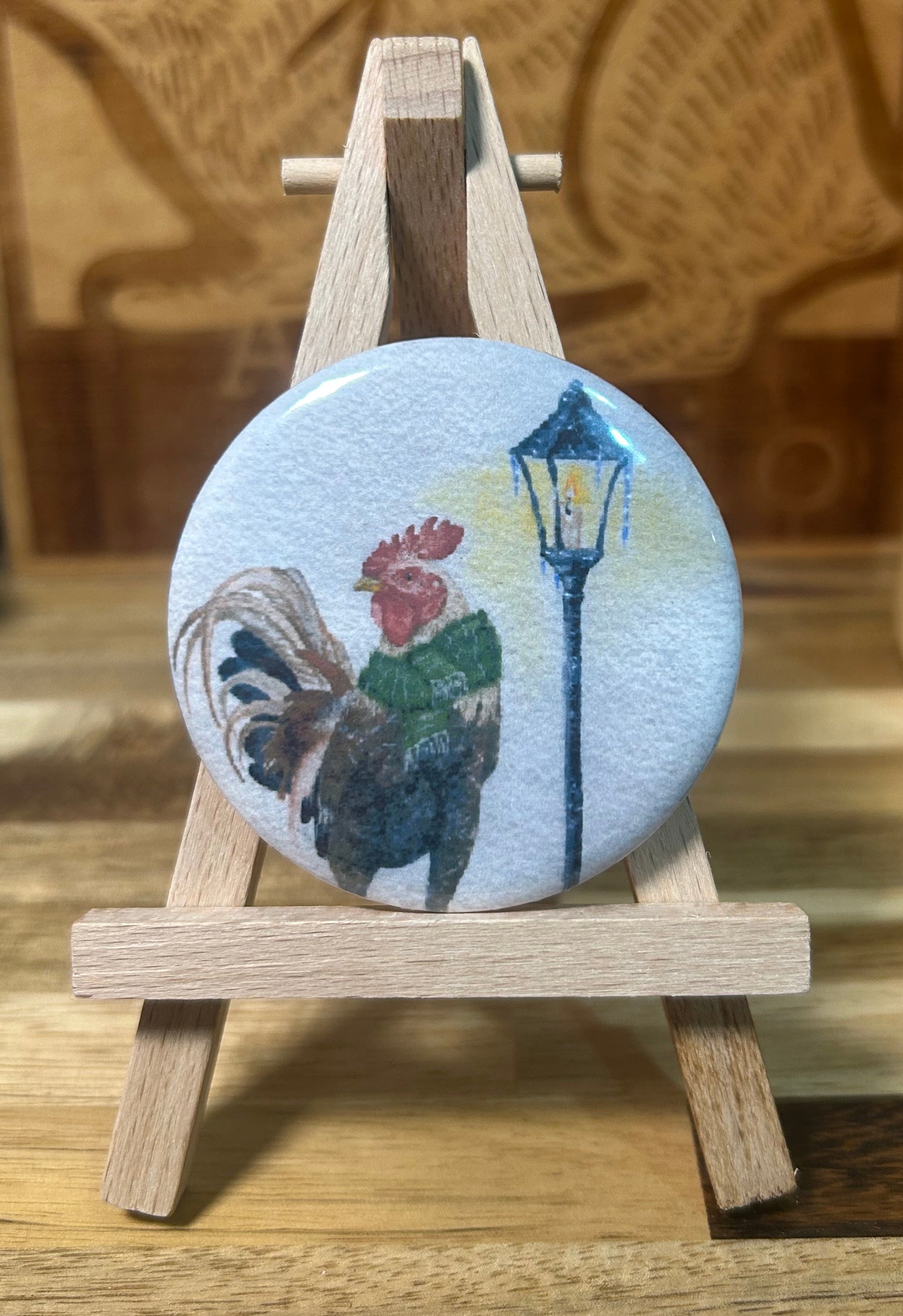 Large Button Pins
