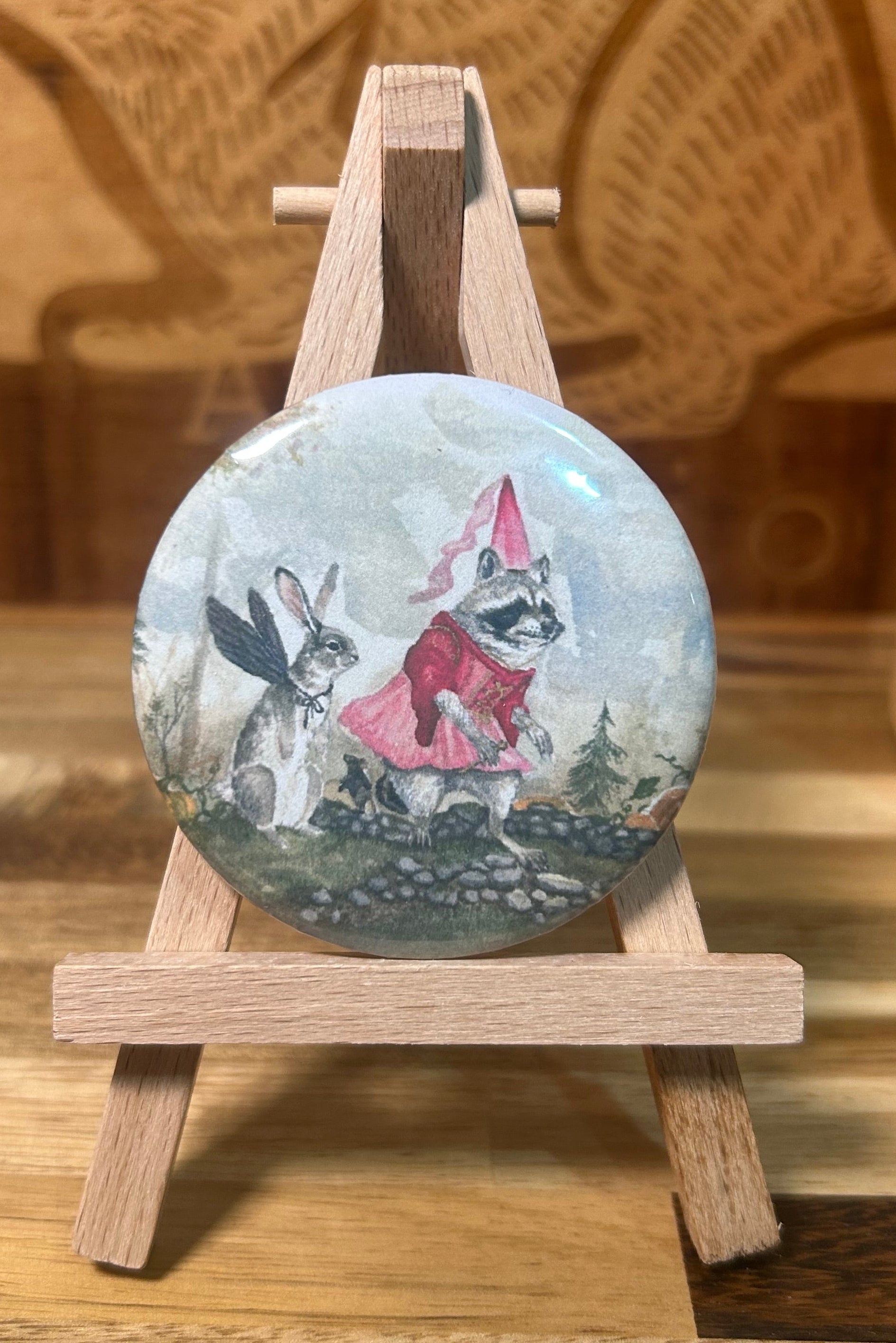 Large Button Pins